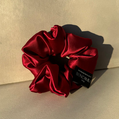 Luxury Silk Hair Scrunchie Handmade